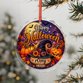 Personalized Halloween Ornament | Witch Hat Pumpkin Keepsake